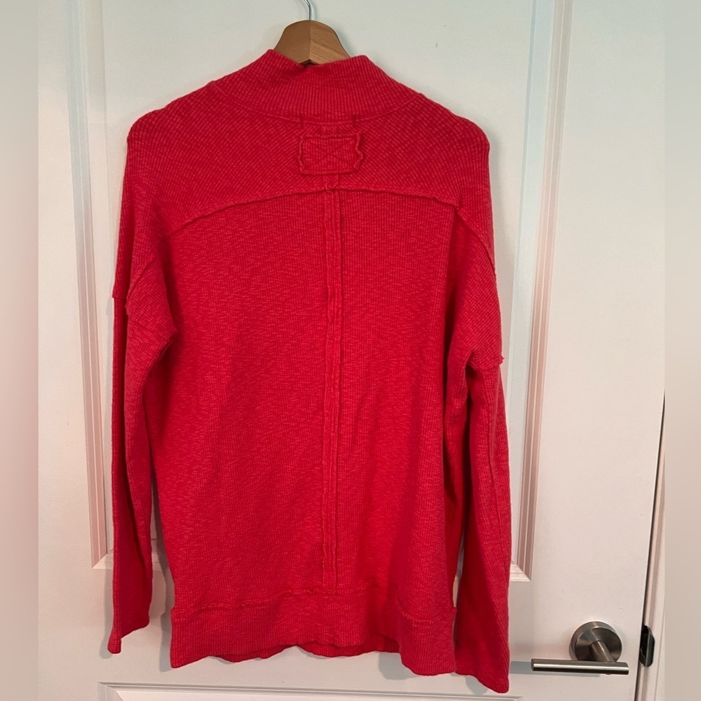 💌 FREE PEOPLE Ribbed CASEY Tunic Top | Holiday | Christmas | Party Dress - Picture 4 of 6